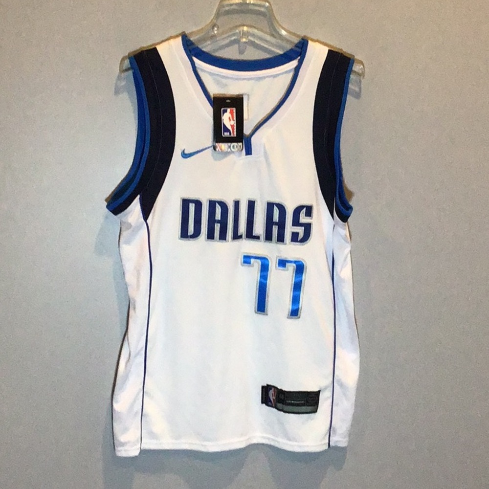Nike Luka Doncic Dallas Mavericks NBA #77 basketball jersey new